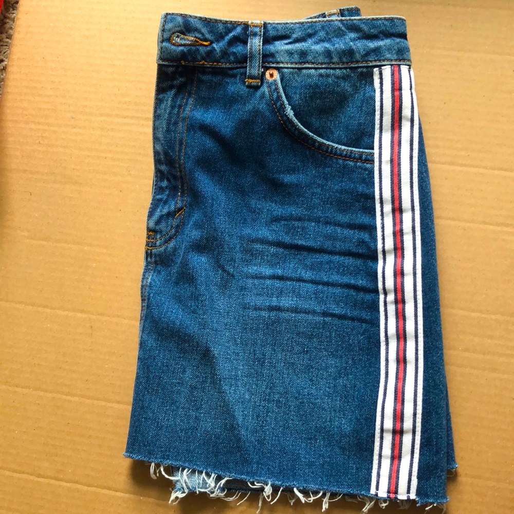 TopShop Jean Skirt